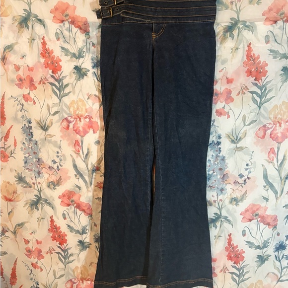 Y2K Women's Dark Blue Jeans - Picture 2 of 10